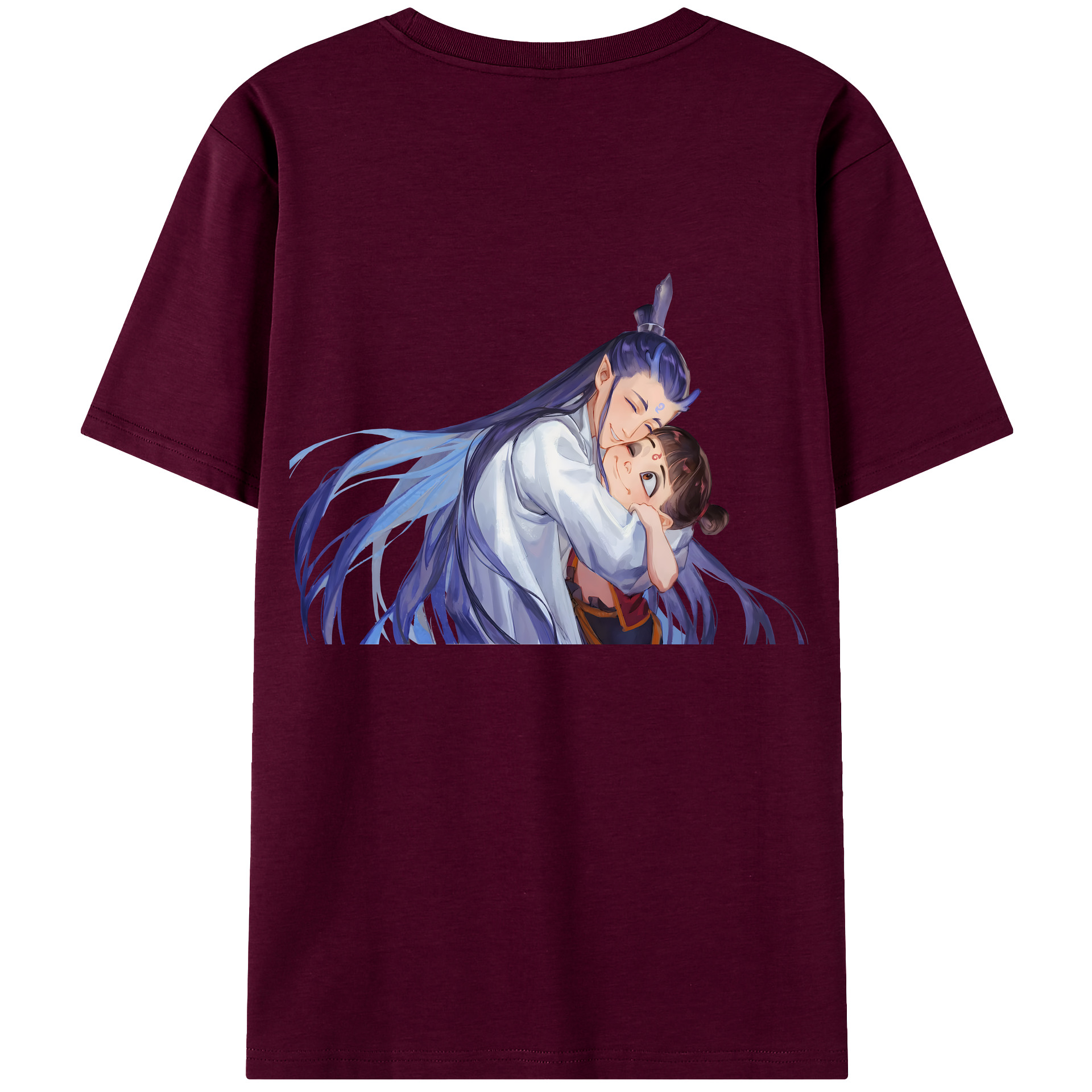 （画像用） Ne Zha 2 ナタ 魔童の大暴れ レディース半袖Tシャツ(バックプリント)